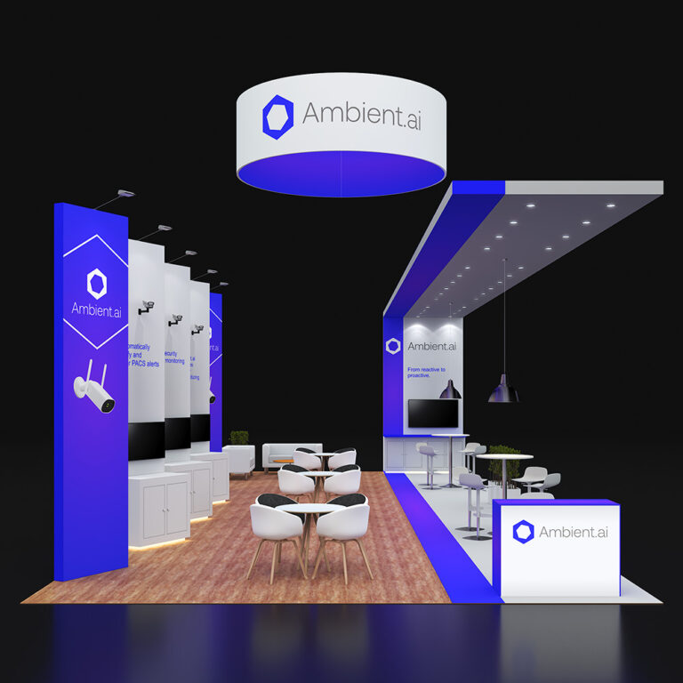 PE2050  079 — 20x50 trade show booth rental by Pure Exhibits