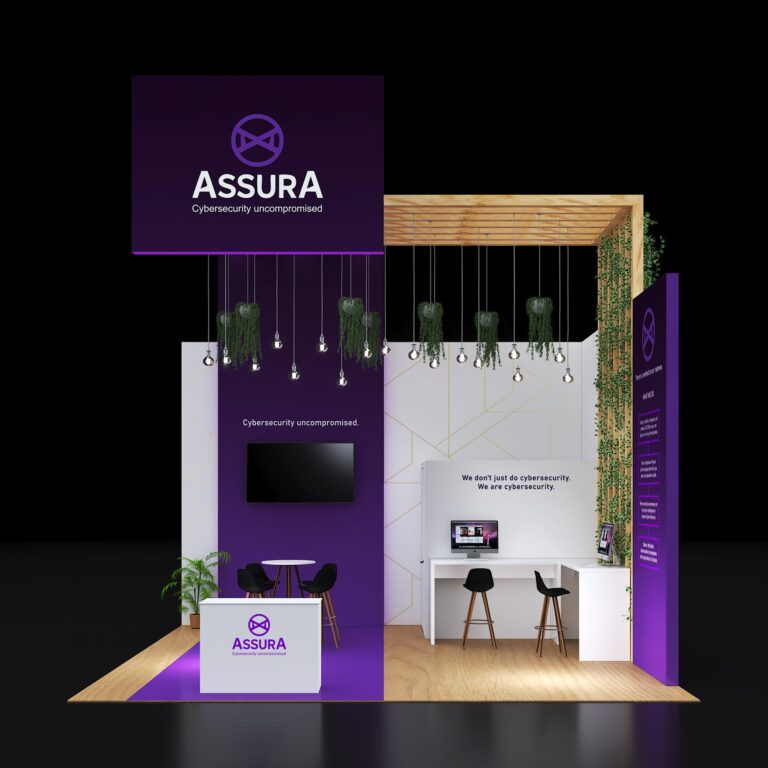 PE2020 143 — 20x20 trade show booth rental by Pure Exhibits