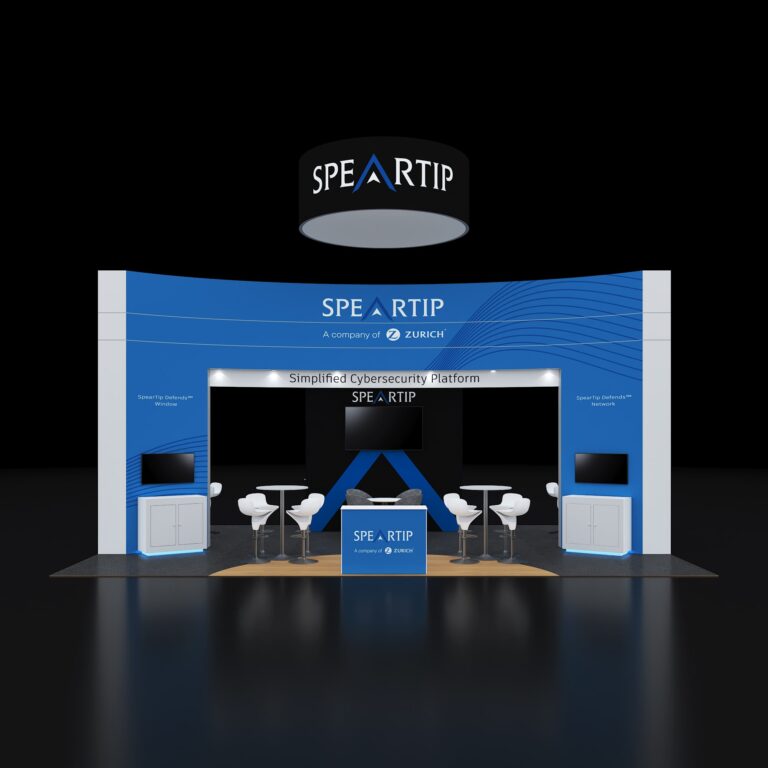 PE2030 130 — 20x30 trade show booth rental by Pure Exhibits