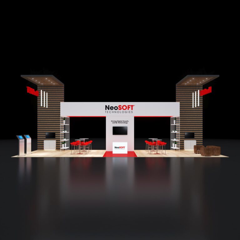 PE2050 92 — 20x50 trade show booth rental by Pure Exhibits