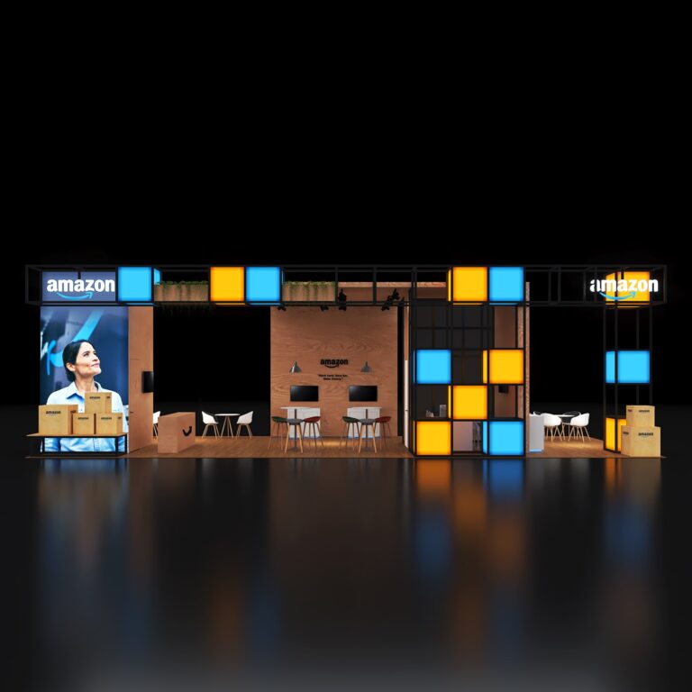 PE2050 95 — 20x50 trade show booth rental by Pure Exhibits