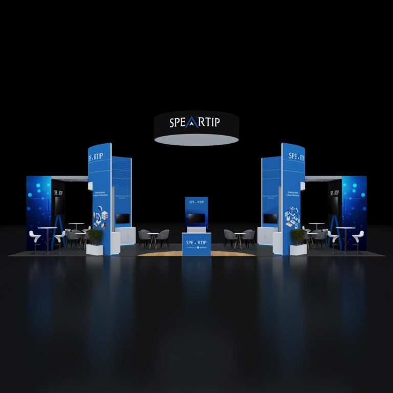 PE2050 99 — 20x50 trade show booth rental by Pure Exhibits