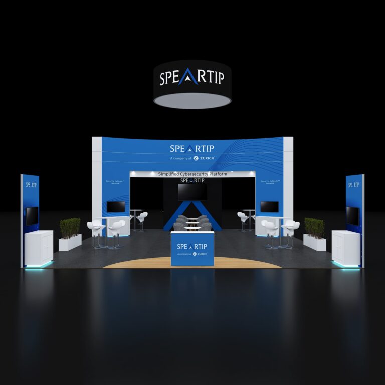 PE3040 99 — 30x40 trade show booth rental by Pure Exhibits