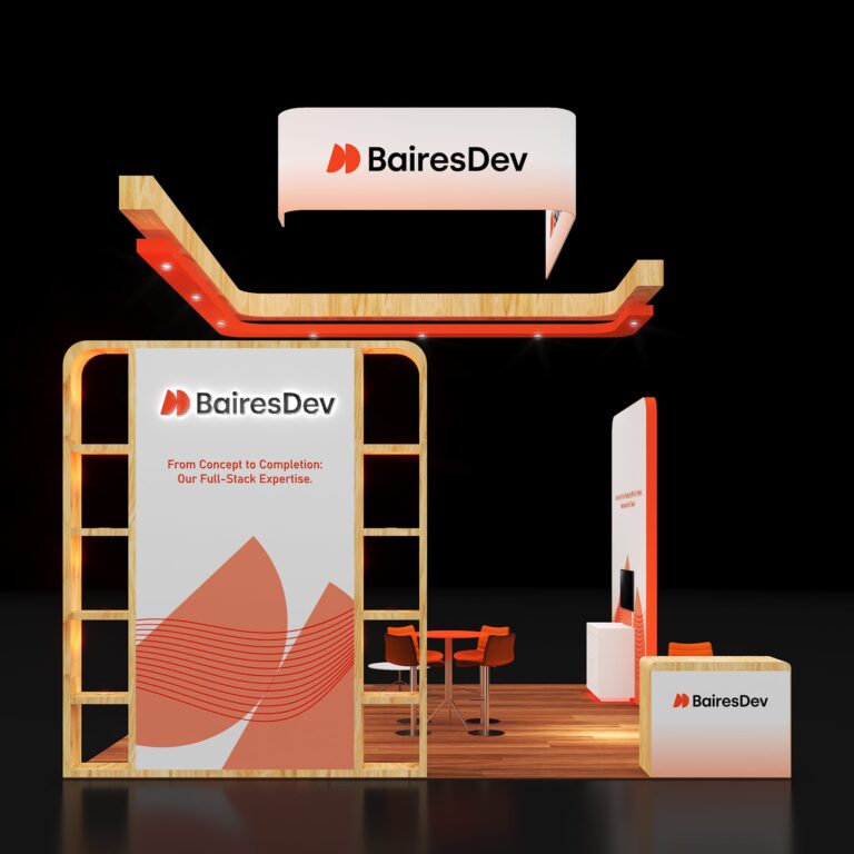 PE2020 157 — 20x20 trade show booth rental by Pure Exhibits