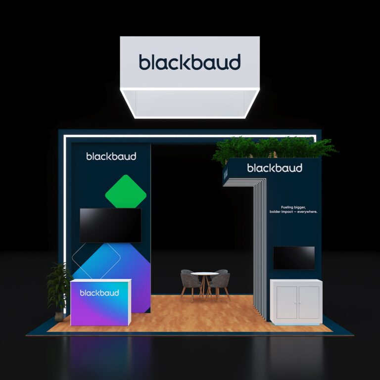 PE2020 159 — 20x20 trade show booth rental by Pure Exhibits