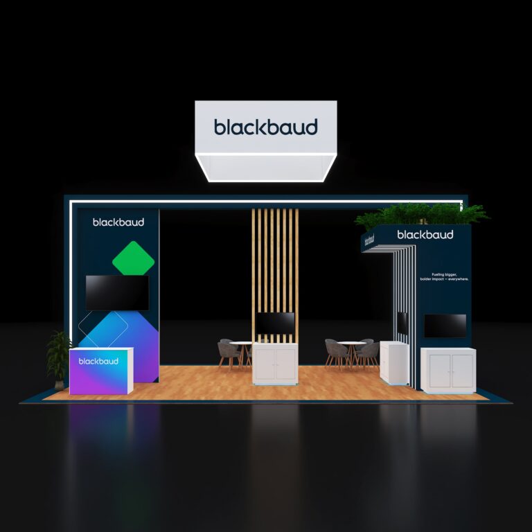 PE2030 137 — 20x30 trade show booth rental by Pure Exhibits