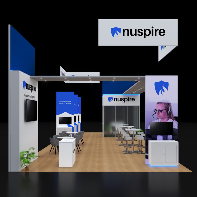 PE2050 101 — 20x50 trade show booth rental by Pure Exhibits