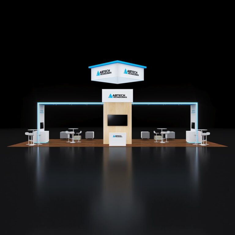 PE2050 103 — 20x50 trade show booth rental by Pure Exhibits