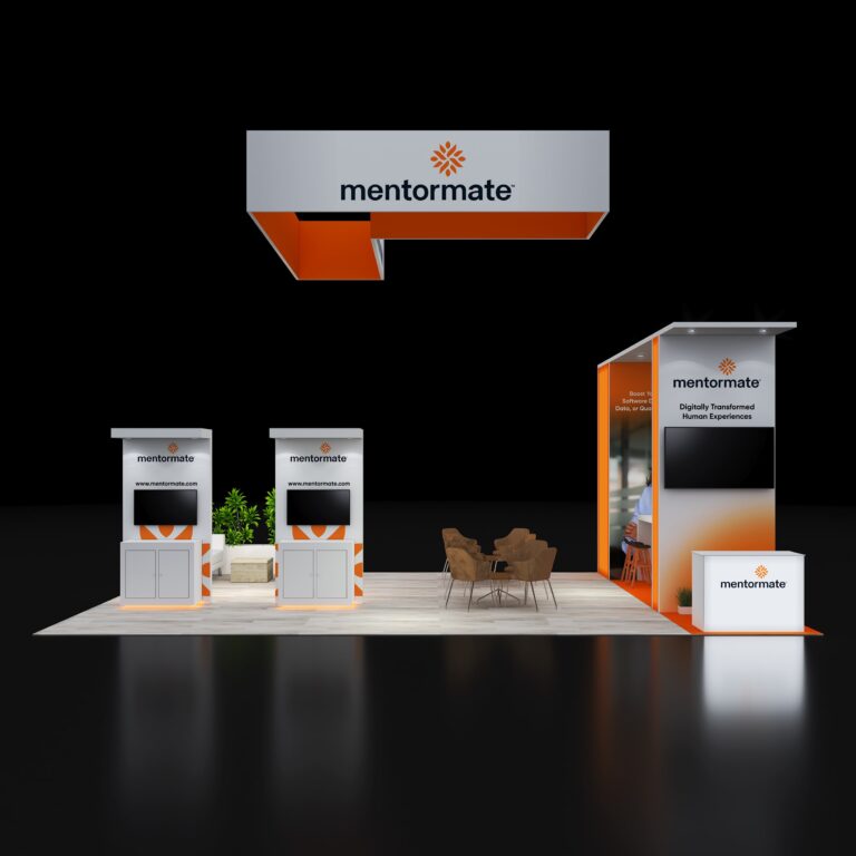 PE2030 145 — 20x30 trade show booth rental by Pure Exhibits