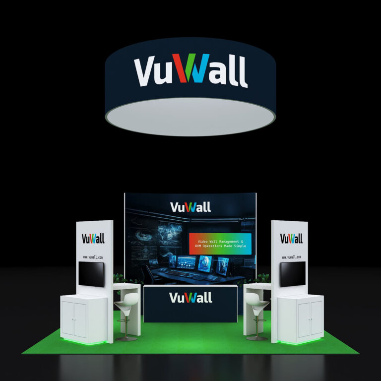 PE2020 184 — 20x20 trade show booth rental by Pure Exhibits