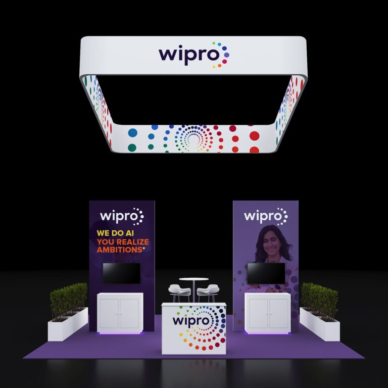 PE2020 189 — 20x20 trade show booth rental by Pure Exhibits