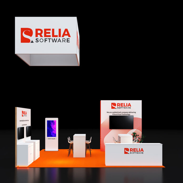 PE2020 191 — 20x20 trade show booth rental by Pure Exhibits