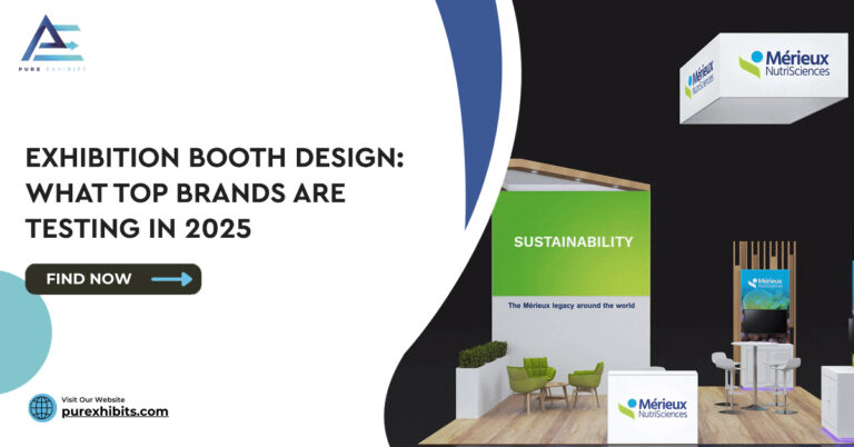 Exhibition Booth Design: What Top Brands Are Testing in 2025