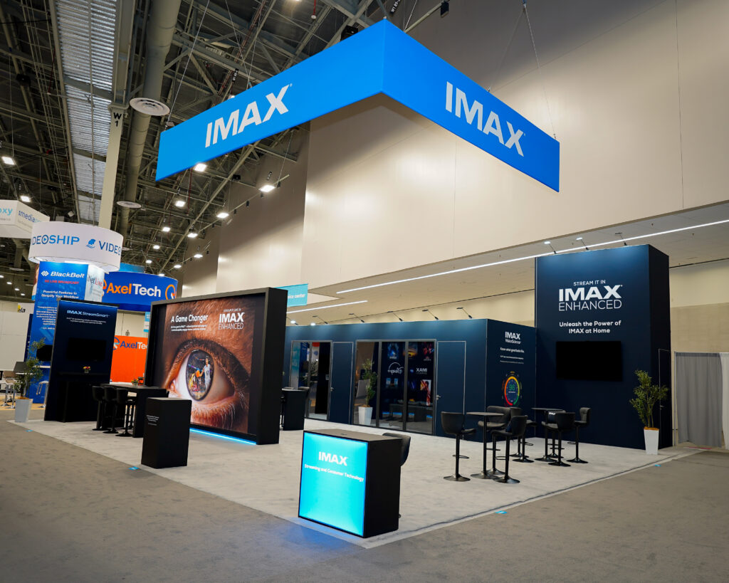 40'x40' Custom Trade Show Rental Booth @ NAB 2025 in Las Vegas