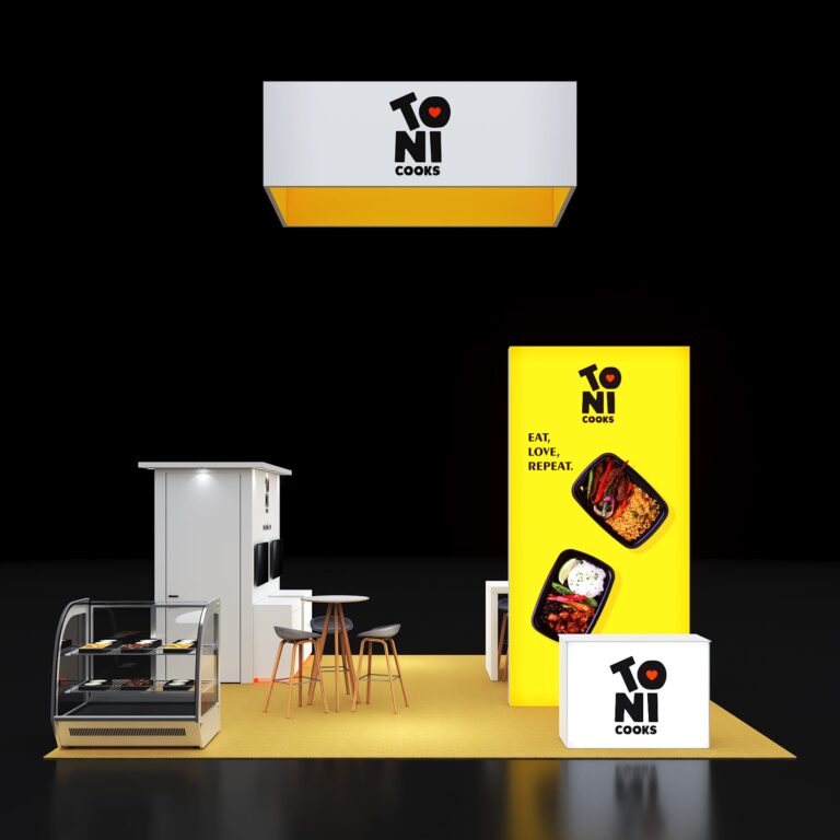 PE2020 194 — 20x20 trade show booth rental by Pure Exhibits