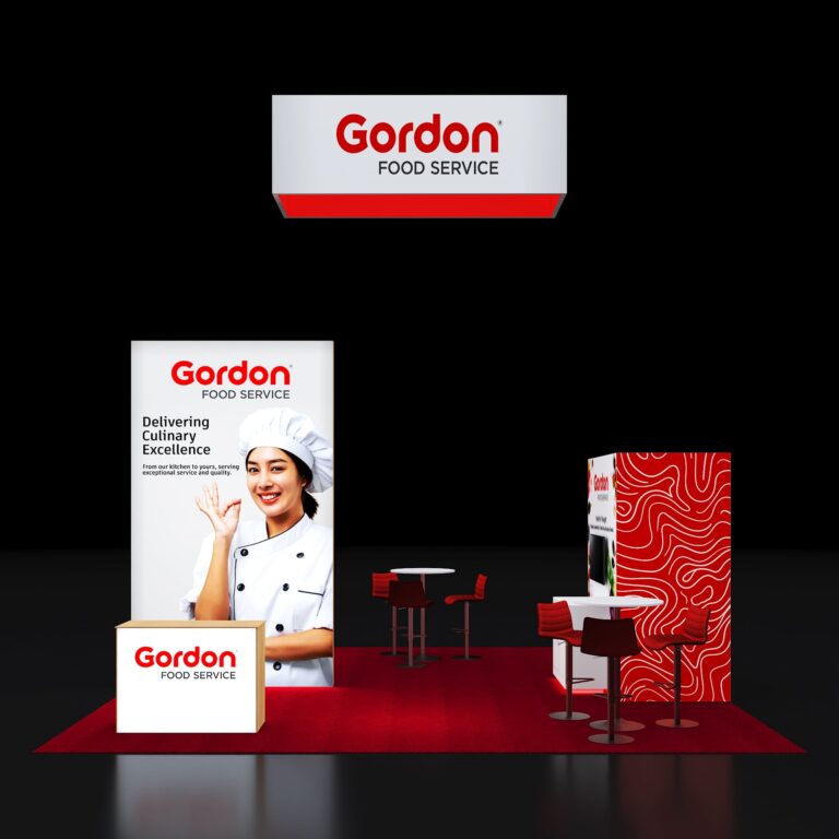 PE2020 197 — 20x20 trade show booth rental by Pure Exhibits