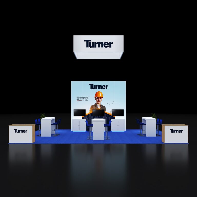 PE2030 175 — 20x30 trade show booth rental by Pure Exhibits