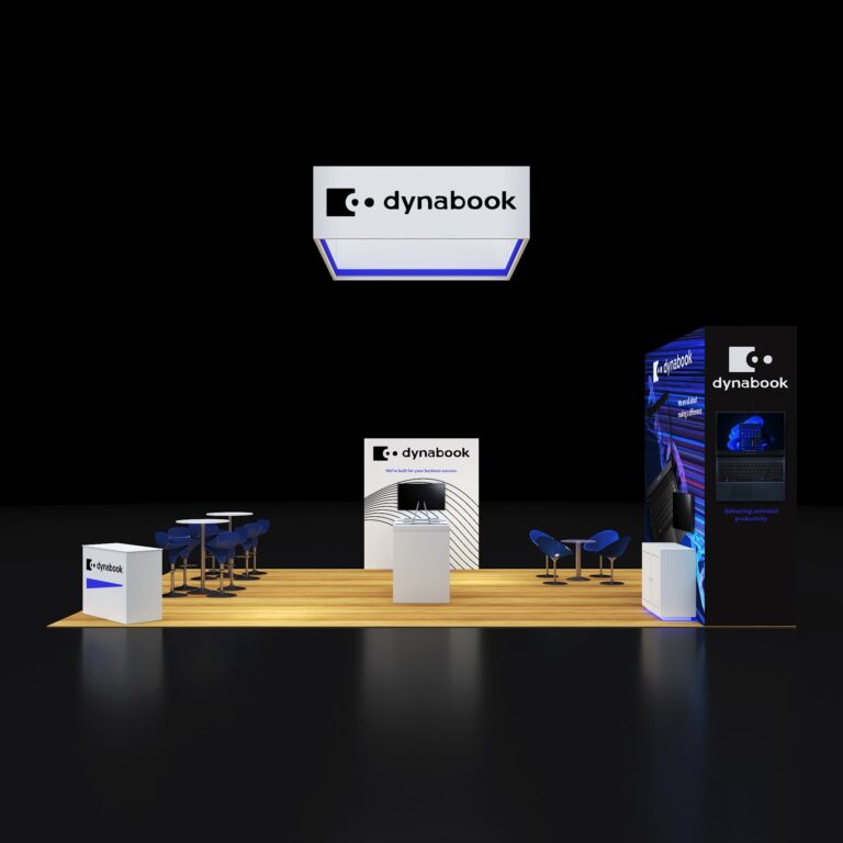 PE2030 178 — 20x30 trade show booth rental by Pure Exhibits