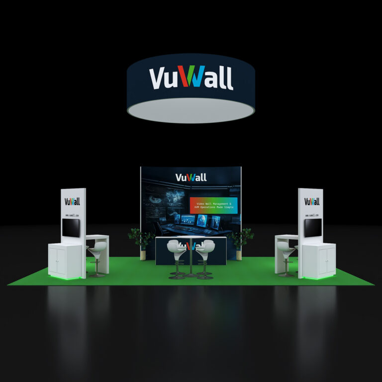 PE2030 161 — 20x30 trade show booth rental by Pure Exhibits