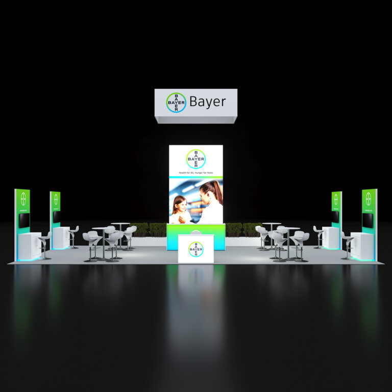 PE2040 130 — 20x40 trade show booth rental by Pure Exhibits