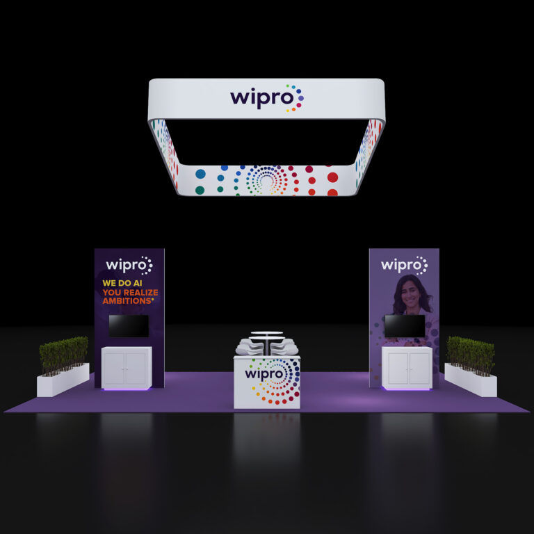 PE2030 166 — 20x30 trade show booth rental by Pure Exhibits