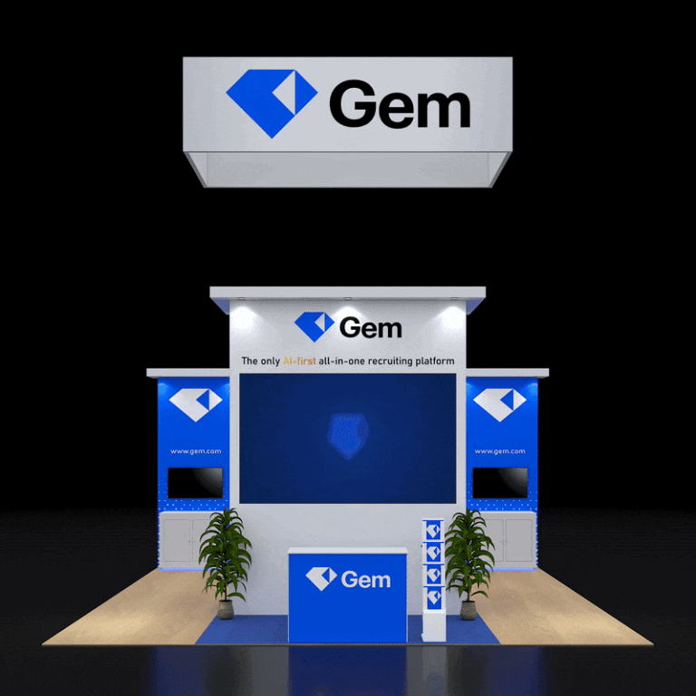 PE2020 203 — 20x20 trade show booth rental by Pure Exhibits