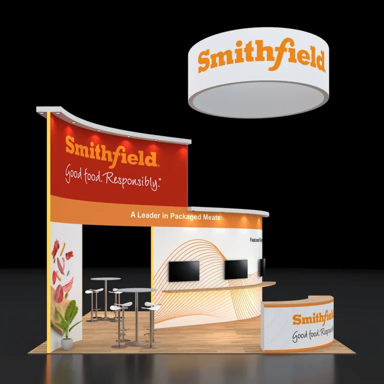 PE2020 241 — 20x20 trade show booth rental by Pure Exhibits