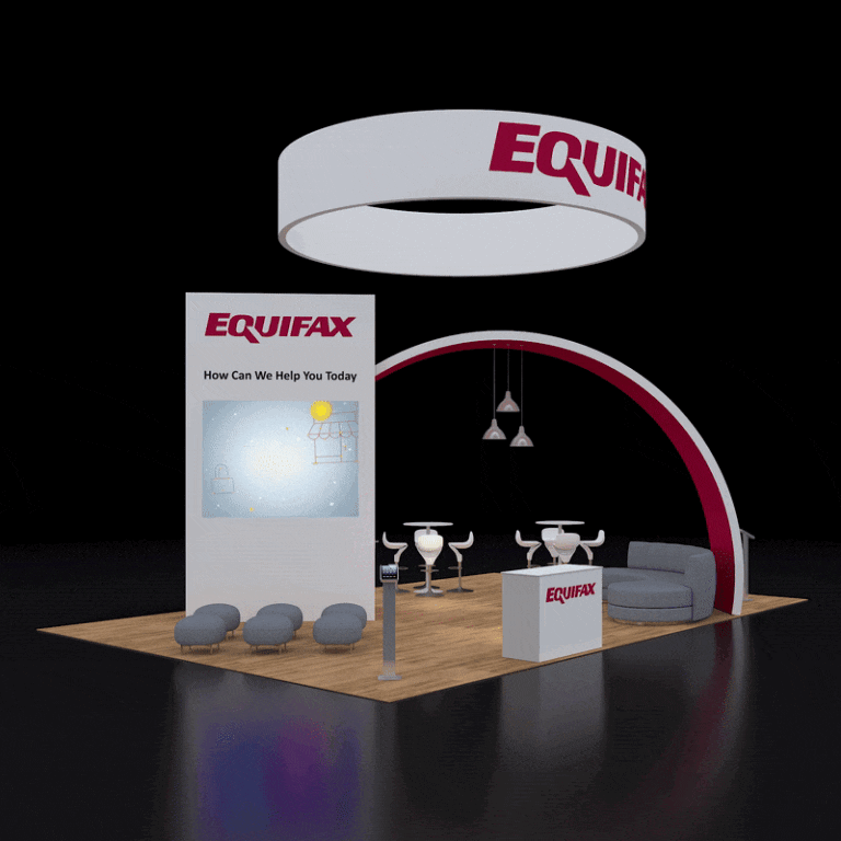PE2030 199 — 20x30 trade show booth rental by Pure Exhibits