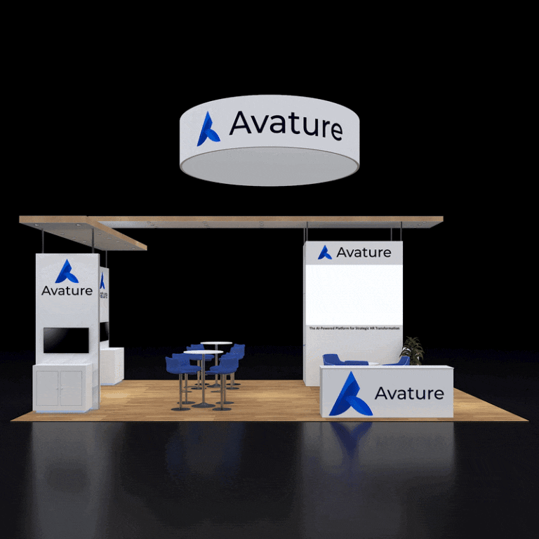 PE2030 195 — 20x30 trade show booth rental by Pure Exhibits