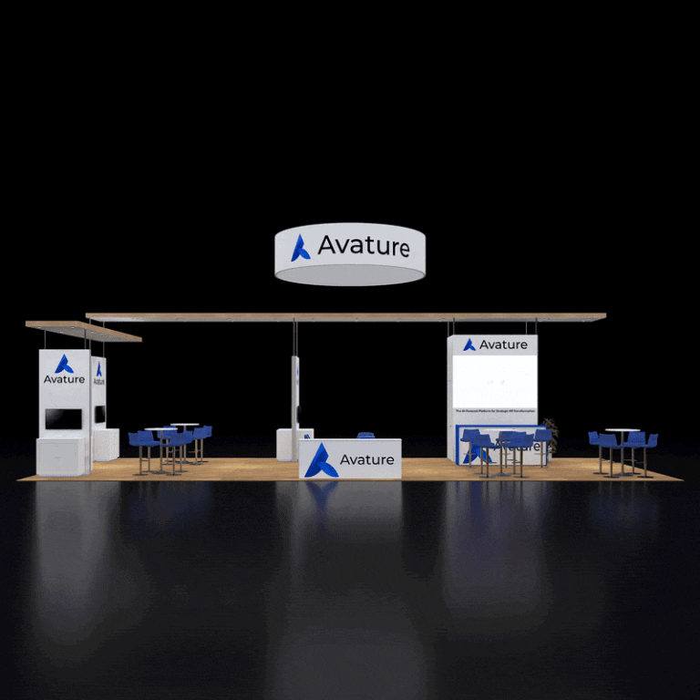 PE2050 148 — 20x50 trade show booth rental by Pure Exhibits