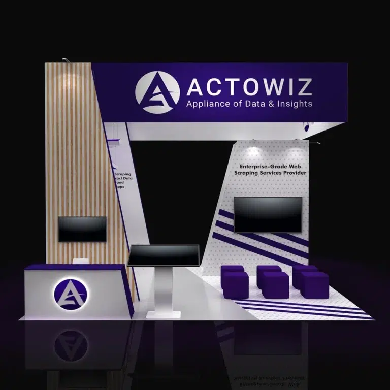 PE2020 255 — 20x20 trade show booth rental by Pure Exhibits