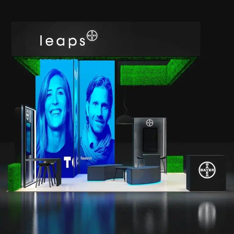 PE2020 246 — 20x20 trade show booth rental by Pure Exhibits