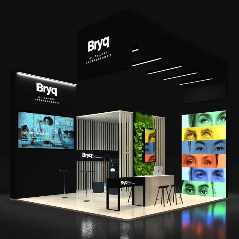 PE2020 247 — 20x20 trade show booth rental by Pure Exhibits