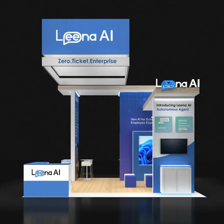 PE2020 263 — 20x20 trade show booth rental by Pure Exhibits