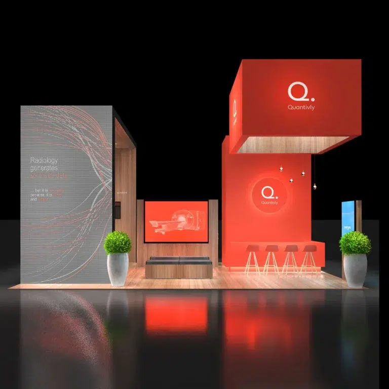 PE2030 216 — 20x30 trade show booth rental by Pure Exhibits