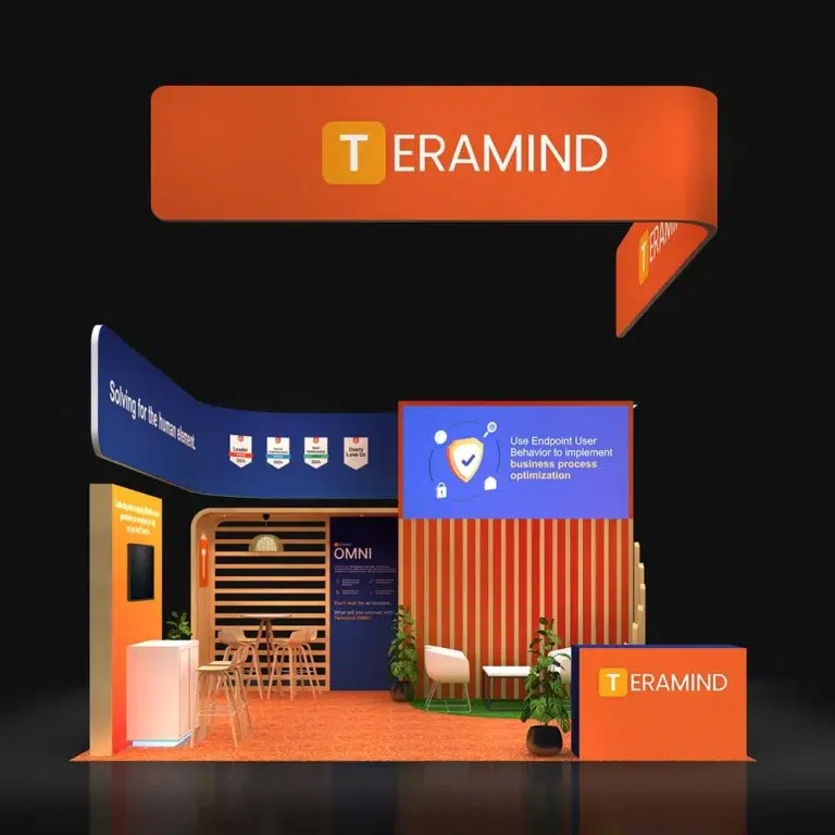 PE2020 275 — 20x20 trade show booth rental by Pure Exhibits