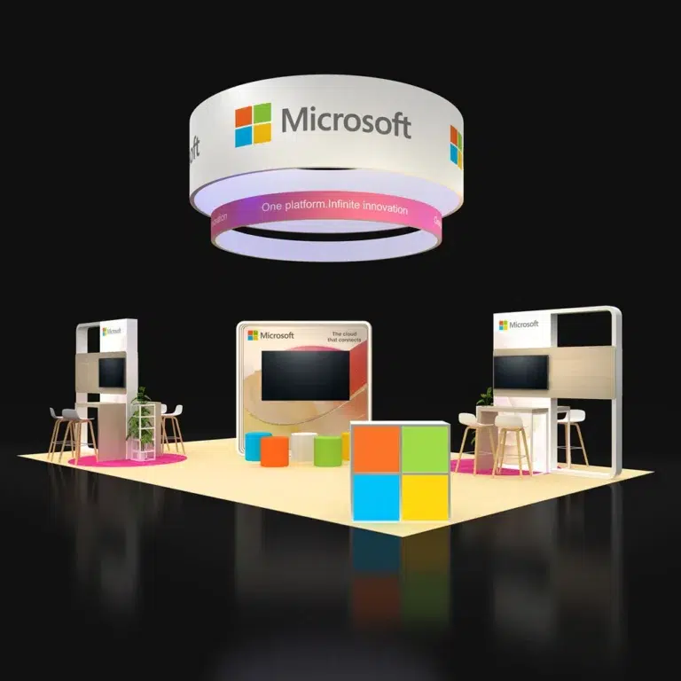 PE2030 230 — 20x30 trade show booth rental by Pure Exhibits