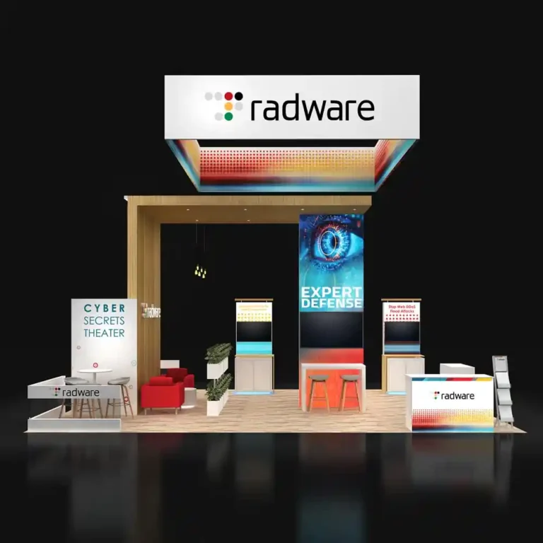 PE2030 232 — 20x30 trade show booth rental by Pure Exhibits