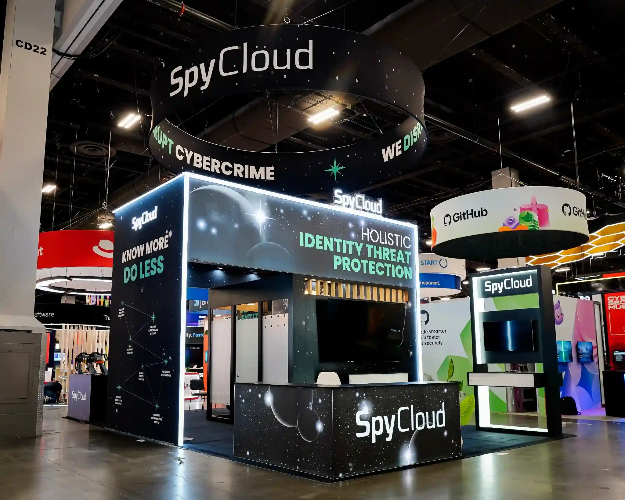 SpyCloud 20x20 technology booth
