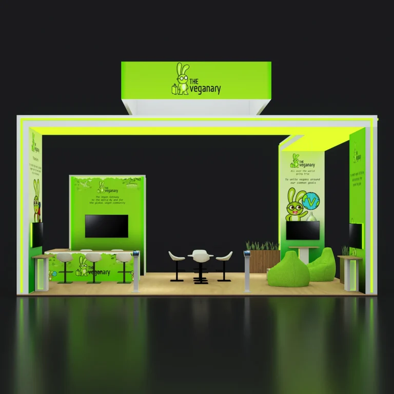 PE2030 247 — 20x30 trade show booth rental by Pure Exhibits