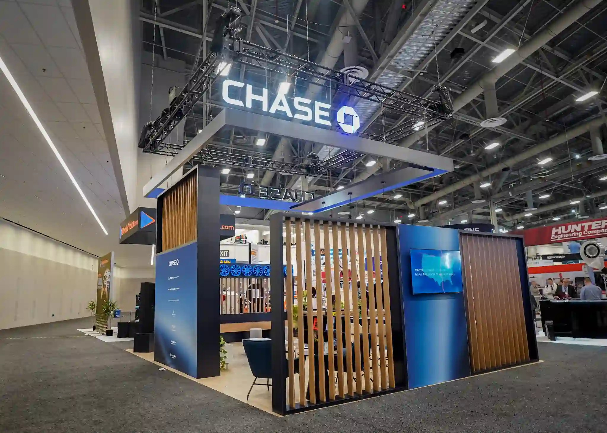 Chase Auto trade show booth at NADA Show 2026 built by Pure Exhibits