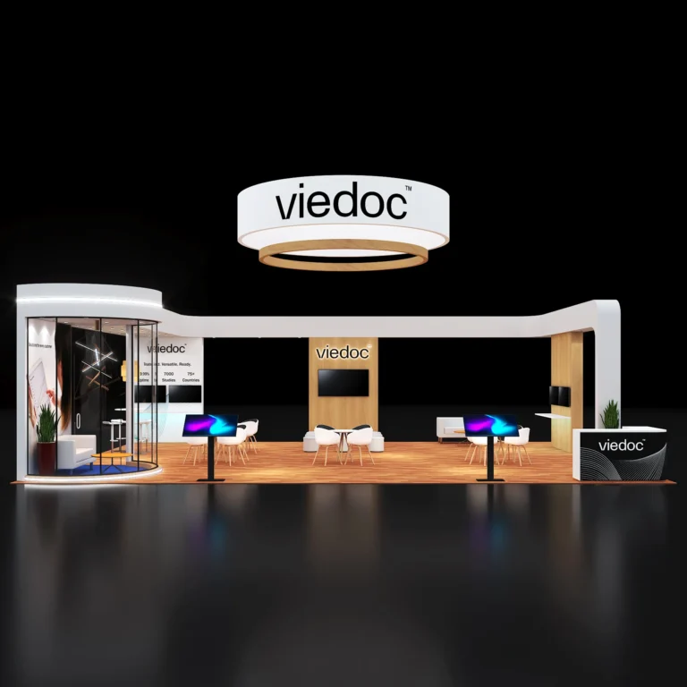PE3040 199 — 30x40 trade show booth rental by Pure Exhibits