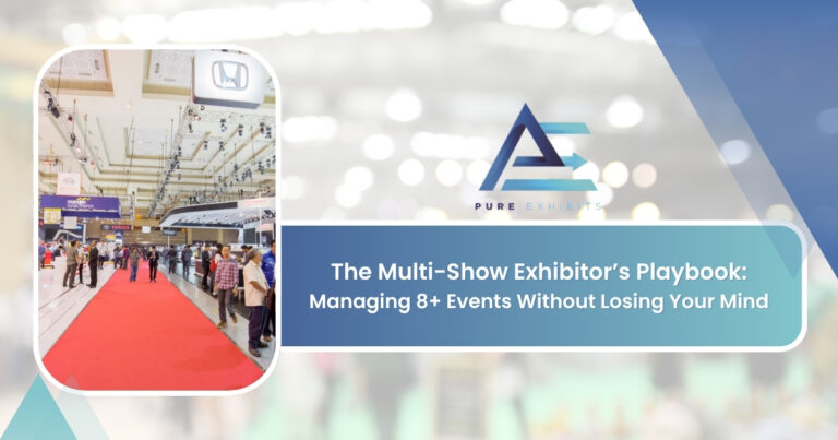 The Multi-Show Exhibitor’s Playbook: Managing 8+ Events Without Losing Your Mind