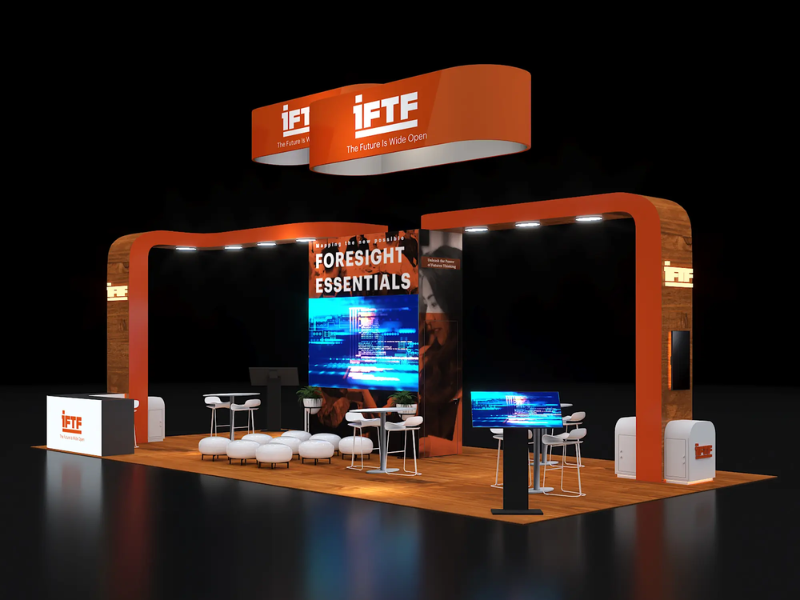 Island Booth Trade Show Design
