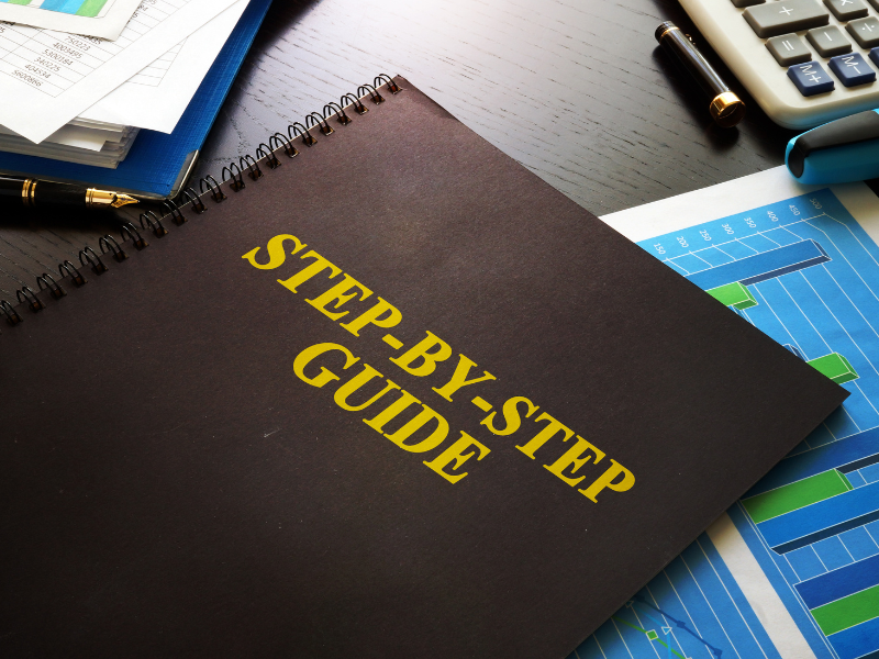Guide.png guide book showing How to exhibit at a trade show first time step by step