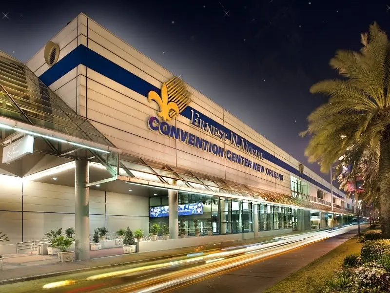 Front Outside view of Ernest N. Morial Convention Center