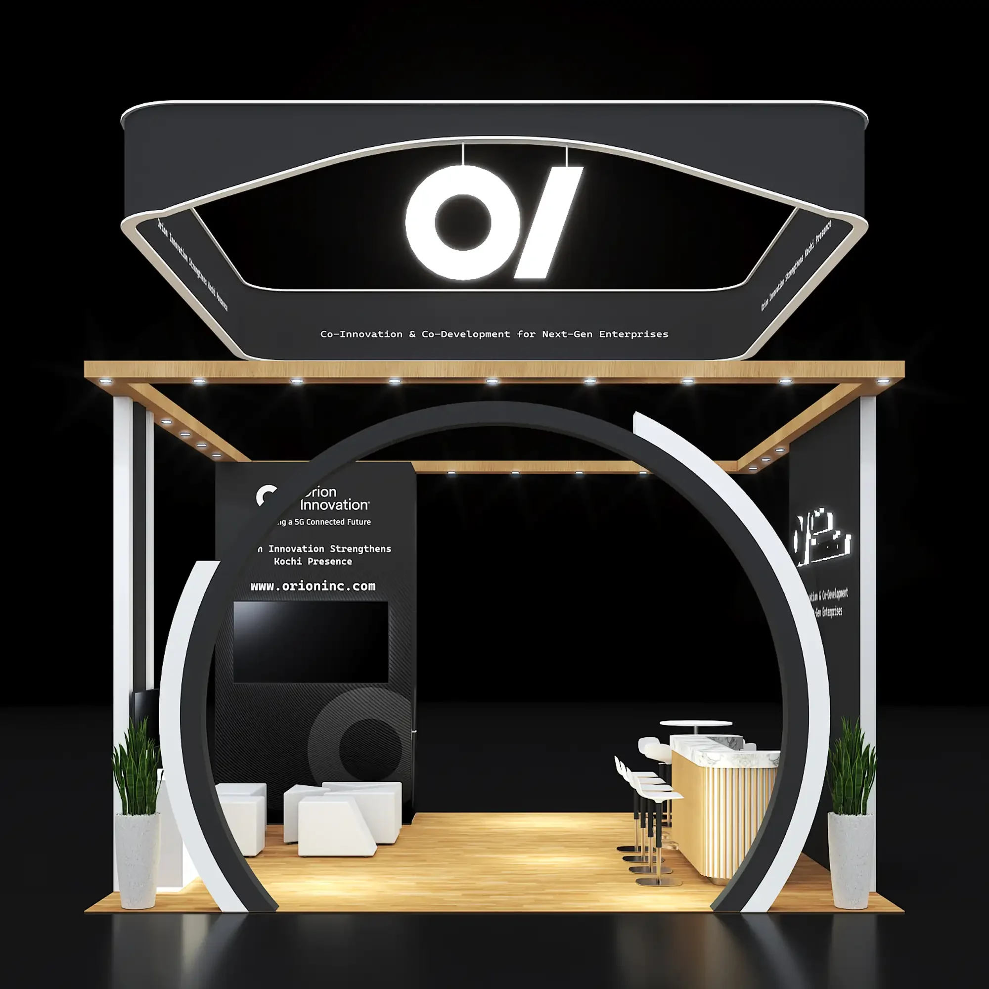 PE2020 302 — 20x20 trade show booth rental by Pure Exhibits