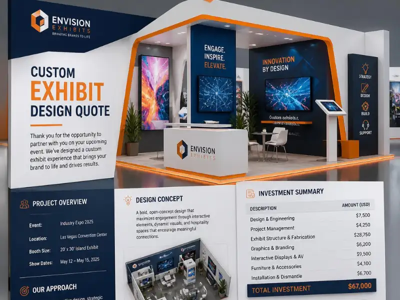 How to Get a Custom Exhibit Design Quote (And What to Ask For)