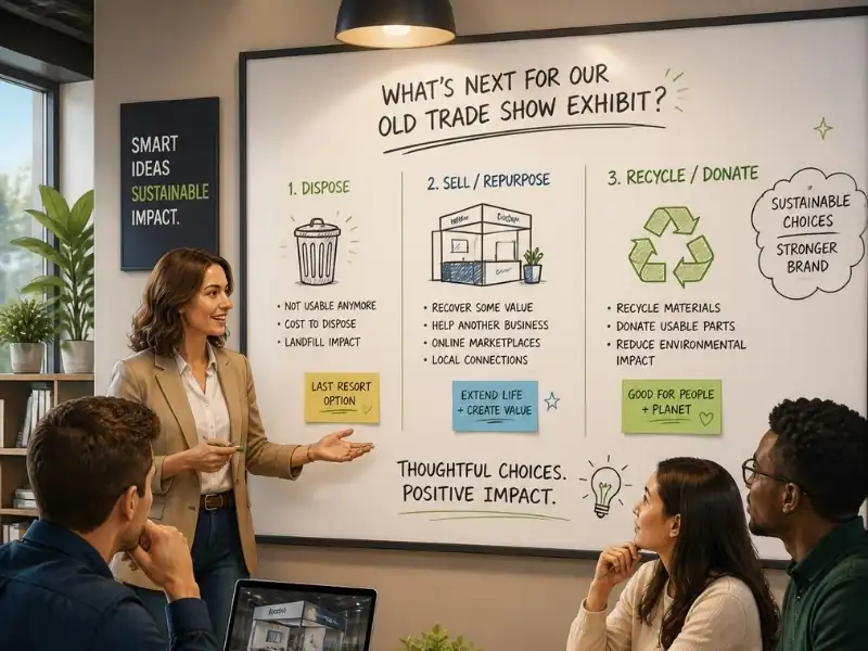 How to Dispose of, Sell or Recycle an Old Trade Show Exhibit