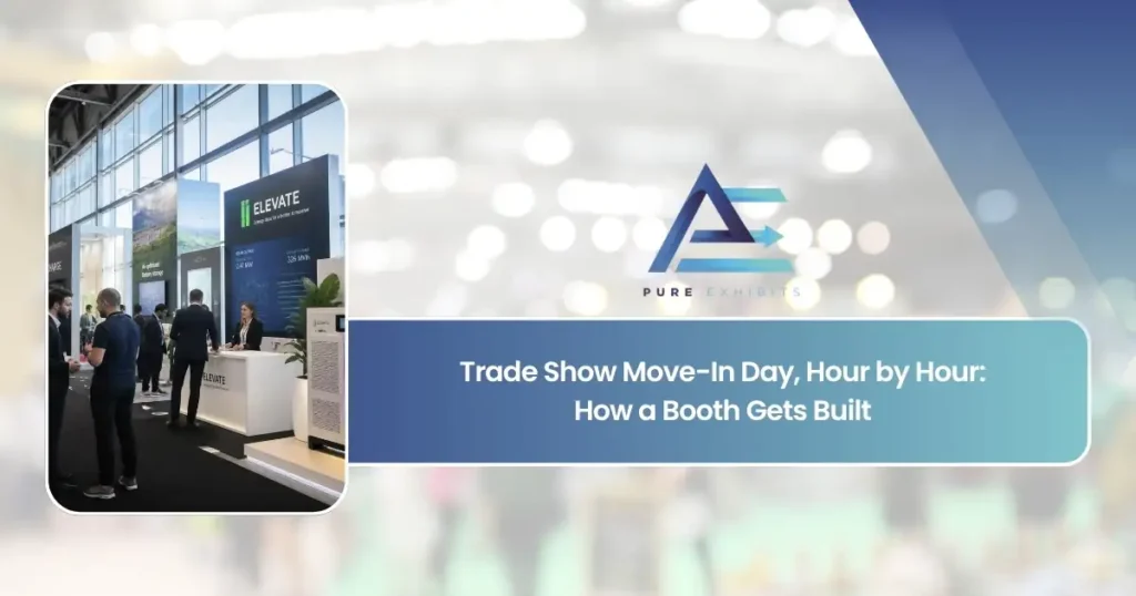 Trade Show Move-In Day, Hour by Hour: How a Booth Gets Built | Pure Exhibits